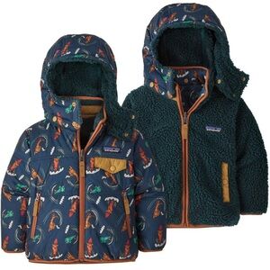 Patagonia Kids' Toddler Baby Reversible Jacket - 3T